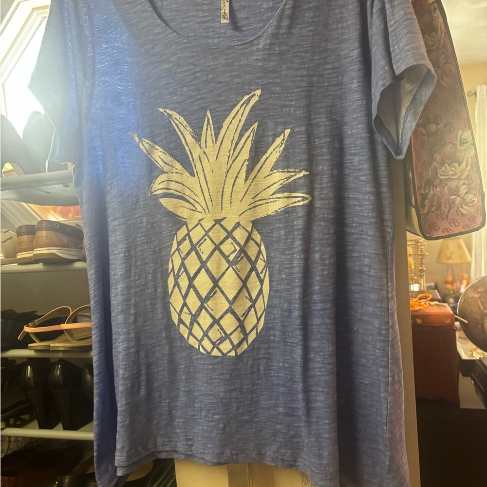 Lulu-B Sky Blue Casual Top